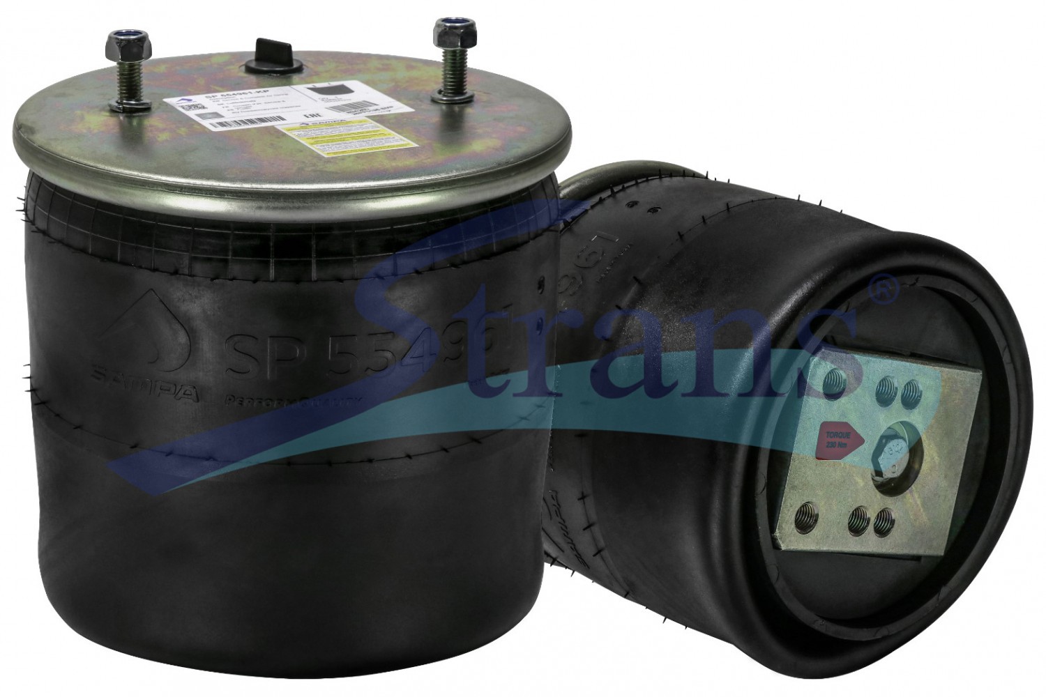 Пневмоподушка 4961Np02 Bpw 30K 423*Ø248Mm Зі Стаканом Пластиковим